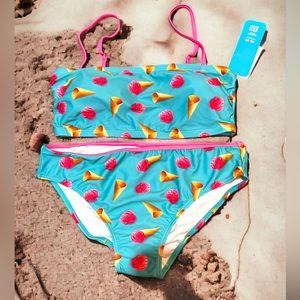 NEW Juniors 2 Piece Swimsuit Large